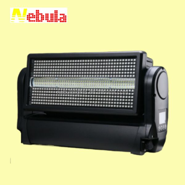 Nebula Strobe LED 1000w Wash Light RGBW Lighting Outdoor DJ Strobe Moving Head Stage Lights