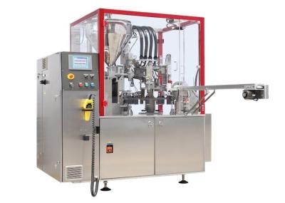 Automatic Mascara Filling Machine 50~60 Pcs / Min Wiper Ring Loading High Efficiency