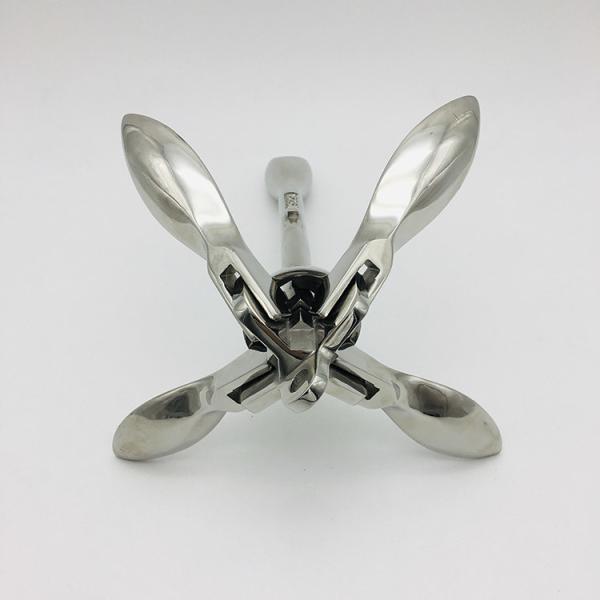 0.7KG 316 Stainless Steel  Kayak Fishing Kit / Folding Boat Anchor