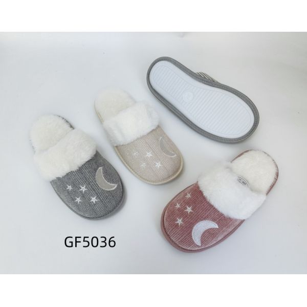 Printed Womens House Slippers With Different Materials