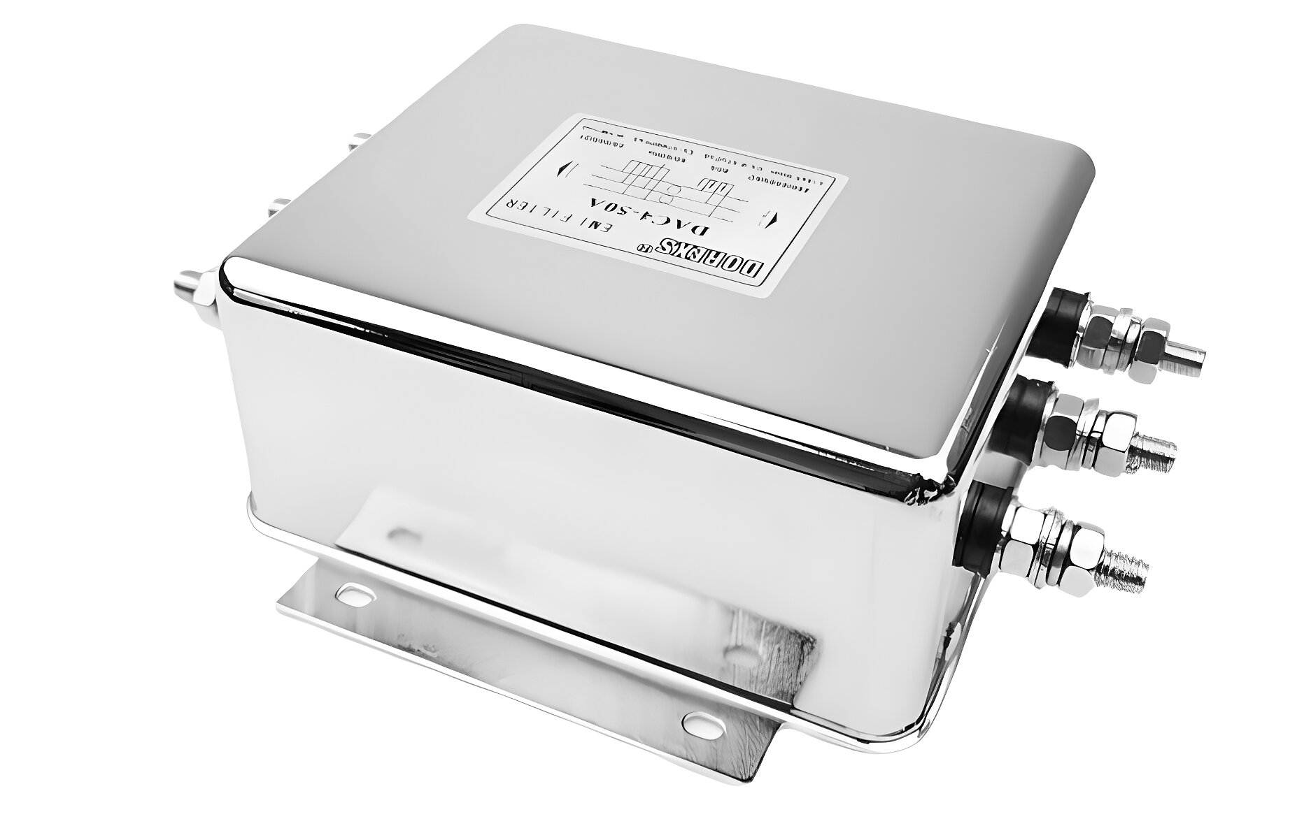 Трехфазный трехлинейный фильтр EMI Filter DAC4 30A 60A emi фильтр мощности 100amp 380V