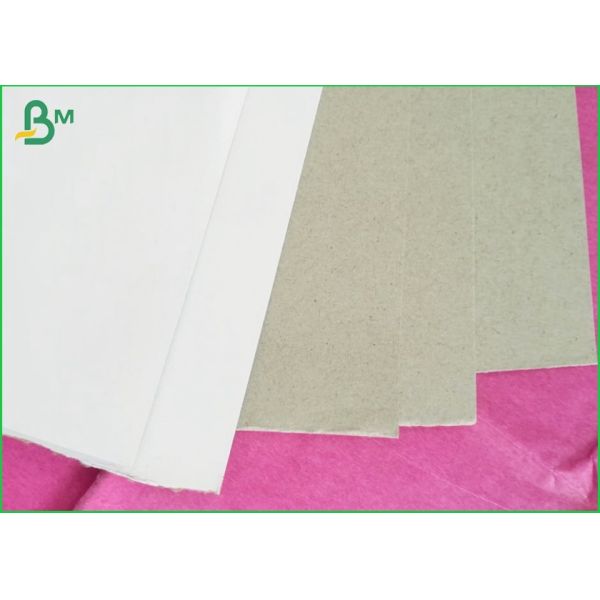 White Coated Duplex Board With Kaolinite Coating Material , Offset Printing