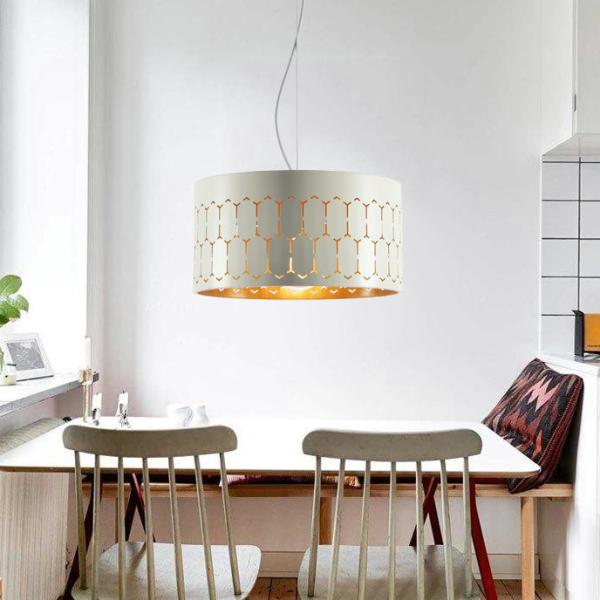 Modern Vintage Fancy Cage Hanging Pendant Chandelier Light