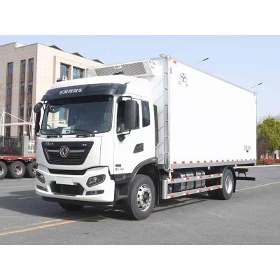 15 Tons 4*2 Refrigerated Trucks Dongfeng 250hp Mini Cargo Van