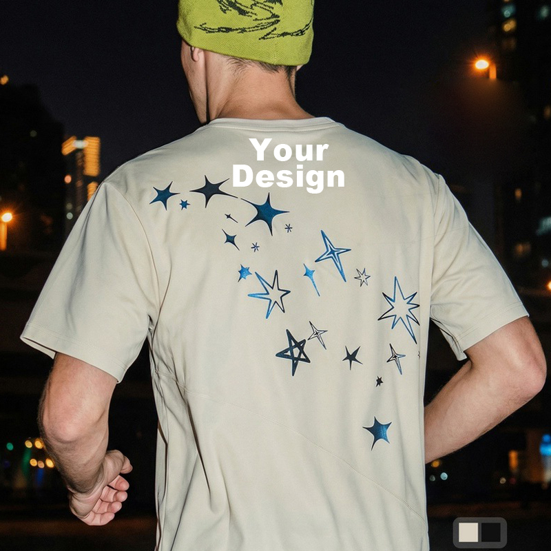 Men's High‑Stretch Nylon Quick‑Dry T‑Shirt | 2026 Summer Solid Outdoor Tee