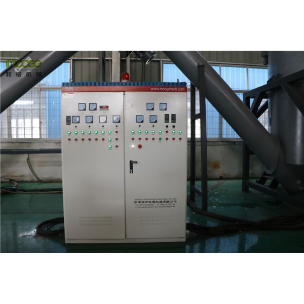 Dewatering Plastic Film Recycling Machine HDPE Washing Line 5000KG/H