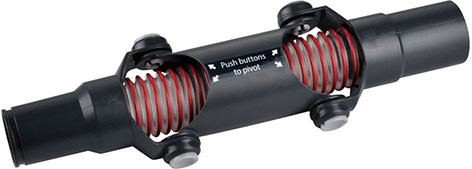 PP Material Vacuum Cleaner Brush Head Replacement With 32mm / 35mm Diameter