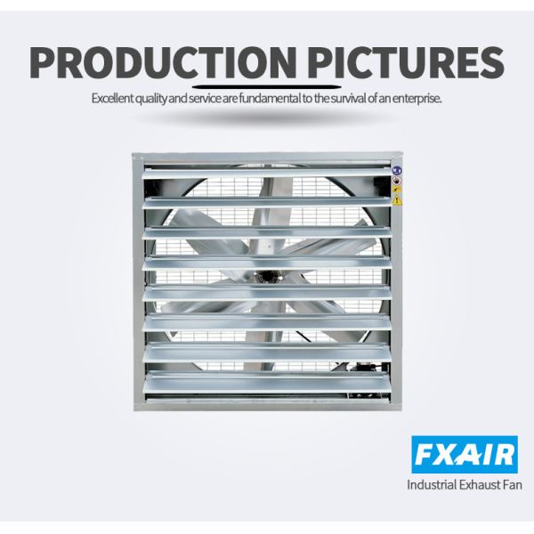 Portable industrial exhaust fan Wall Mounted Heavy Duty high volume air intake exhaust fan system industrial extract fan