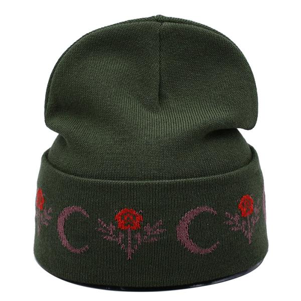 Custom Logo Winter Beanie Hats 58CM Casual For Men And Women Warm Cozy Knitted Cuffed Skull Cap