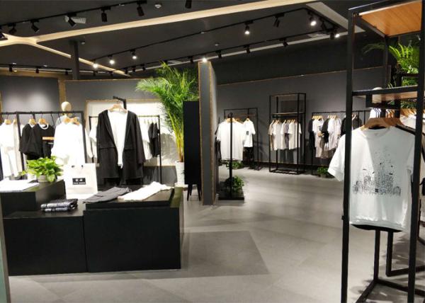 Men's Wear Retail Clothing Fixtures , Apparel Display Fixtures Creative Design