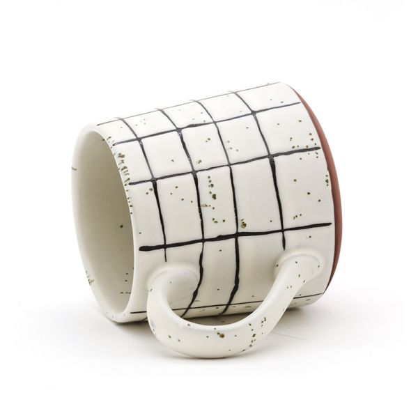 Керамическая сетка европейского американского стиля белые кружки 5-3/4