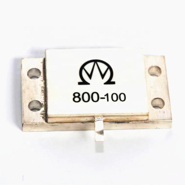 RF Resistor Dummy Load Resistor with -55℃~ +125℃ Operating Temperature 1.2~1.3 Standing Wave Ratio and Copper Nickel Plated Flange Mount