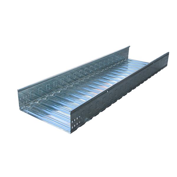 Galvanized Steel Rust Resistant Cable Containment With Ventilation Or Perforation Groove