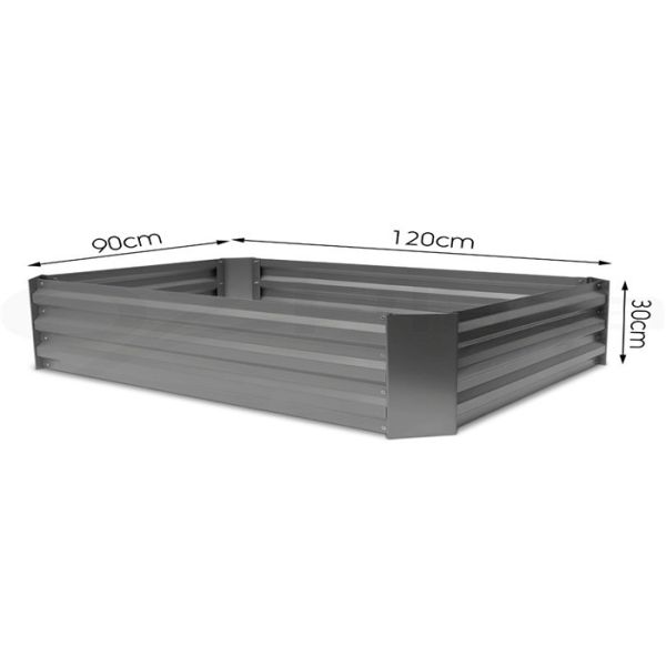 Steel Galvanized Metal Planter Box Strong Construction With UV Resistance