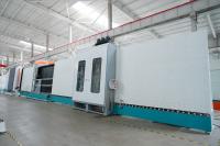 Linha de produção de vidro de isolamento equipamento de processamento de vidro com enchimento do gás