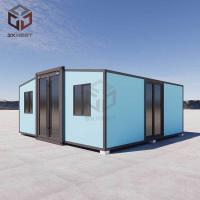 Casa de contenedores plegable portátil Cabina prefabricada plegable resistente a la intemperie