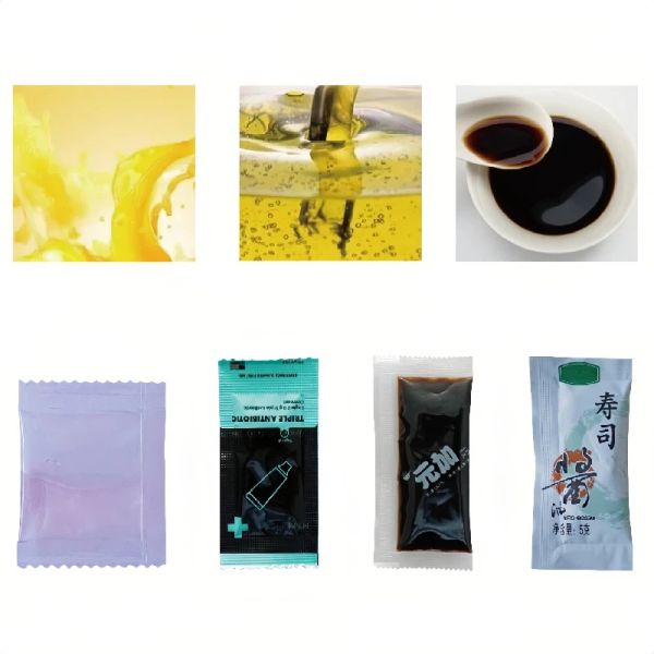 Small Vinegar Packing Machine 1.5kw Automatic Sachet Packing Machine 220V