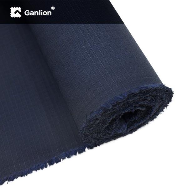 Polyester Cotton Spandex Teflon Stretch Security Uniform Fabric Anti Wrinkle For Coats