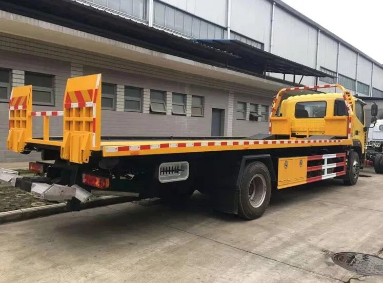 4ton Wheel Lift Foton Rollback Tow Truck Diesel Fuel Car Carrier Truck