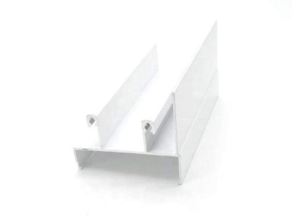 Hollow Granite Aluminum Extrusion Curtain Rail Wall Profile For Curtain Glass