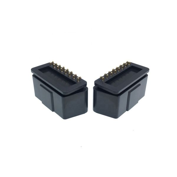 OBDII PCB Diagnostic Tool with Temperature Range -20-80C OBD II 2 Pin Connector Male Black Plug and OBD2 Connector Housing