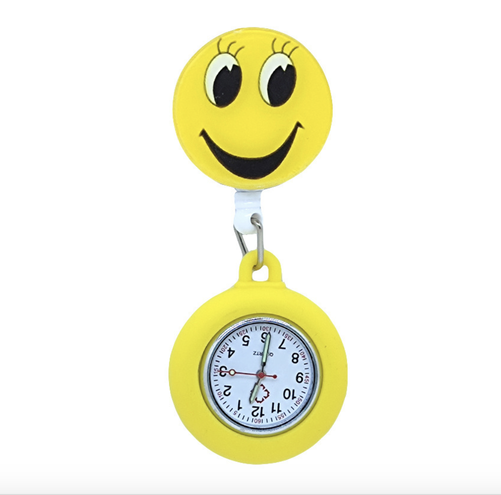 Montre d'infirmière lumineuse en silicone pour médecins et infirmières pour urgences et cliniques