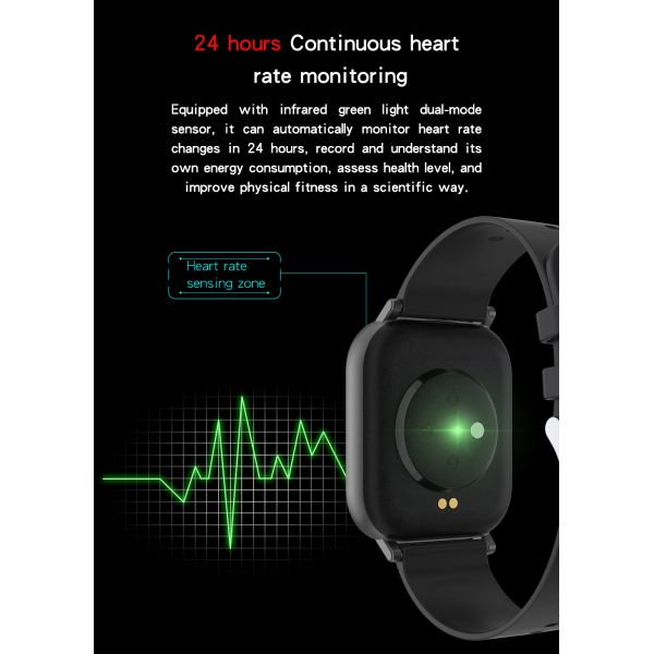 Удар T58 резвится дозор ответственного шага температуры тела сна передачи телефона умный