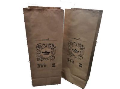 Gramado e folhas de Kraft sacos de papel de um Multiwall de 30 galões