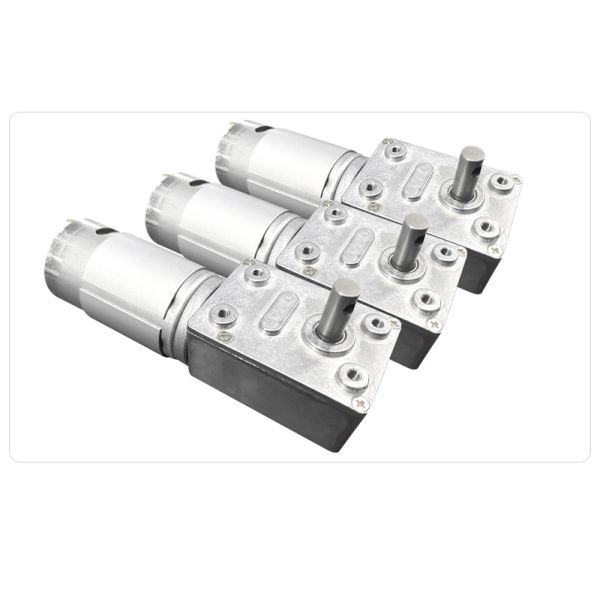 FT- 58SGM555 Carbon Brushed Dc Worm Gear Motor  for  Smart Home  Robots