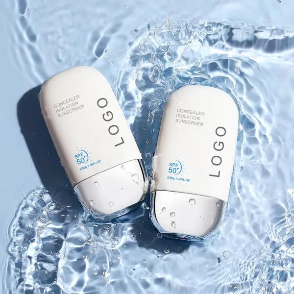 OEM SPF 50 protetor solar protetor solar creme de proteção solar orgânico