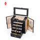 Large Ring Necklace Velvet Paper Jewelry Gift Boxes Embossing