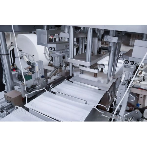 automat disposable 3ply face surgical medical ultrasonic mask making machine