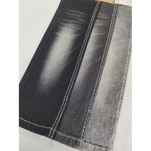 Skin-Friendly Comfort Vertical Bamboo Yarn High Stretch 69%Cotton Denim Fabric For Jeans