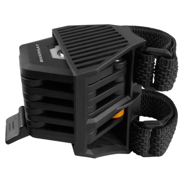 Mountain Bike Road Bicycle Foldable Lock Anti-theft 85cm with 3 Keys Zinc Alloy Alloy Steel
