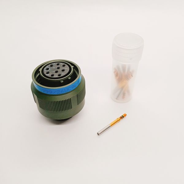 MIL-DTL-38999 Series III Circular Connector with 1500V Withstand Voltage Aluminum Alloy Shell and -65℃ to +200℃ Working Temperature