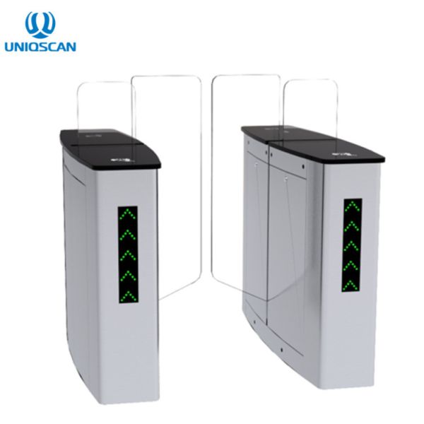 0.4S Adjustable Retractable Flap Barrier Gate Pedestrian Turnstile