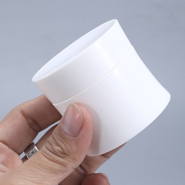 10g 15g 30g Face Lotion PP White Plastic Cream Jar Cosmetic Packaging Containers Sub-Bottle