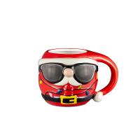 Customized Color Changing Christmas Dinnerware For Dishwasher Safe 3D / Handpaint Product Features Christmas Ceramic Mug