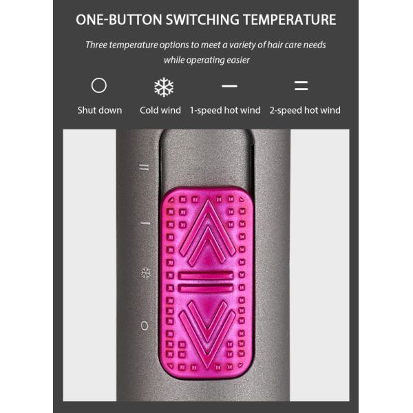 Hair Dryer Home Beauty Machine Lightweight Negative Ion Hair Blow Fast Straight Air Styler