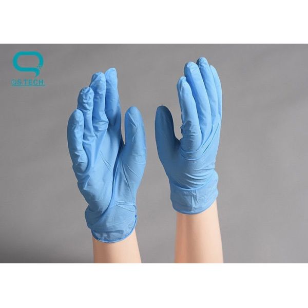 Powder Free Latex Free Nitrile Gloves Disposable Anti Chemicals