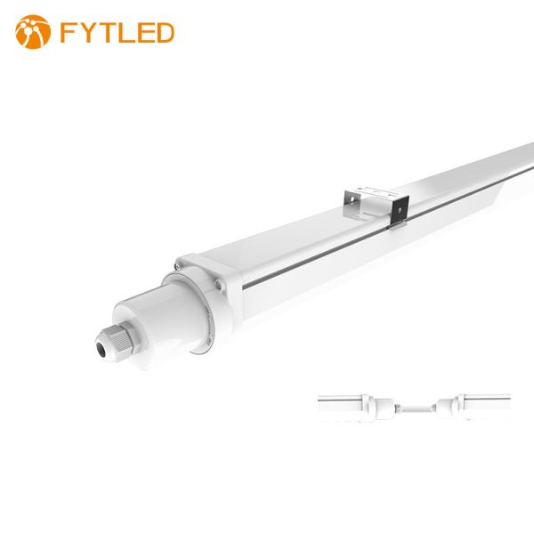 Flicker Free Driver 14300lm 110W IP65 LED Tube Light , Cool White LED Tube