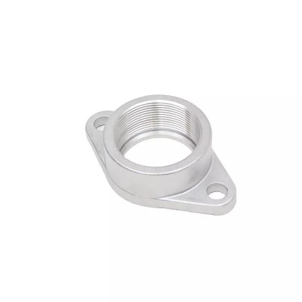 Precision Stainless Steel Casting Pipe Flange Plate Part