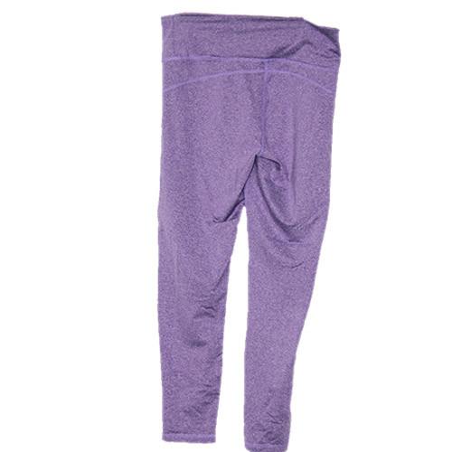 Purple Comfortable Yoga Workout Clothes Plus Size For Gym Fitness Sports