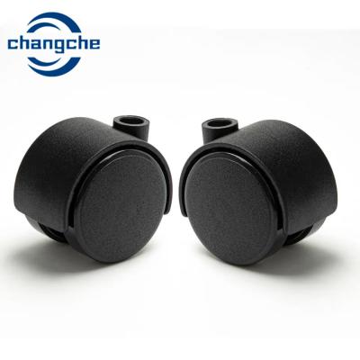 Ball Bearing Furniture Transport Wheels With Plain Bearing And 4mm Mounting Plate Hole
