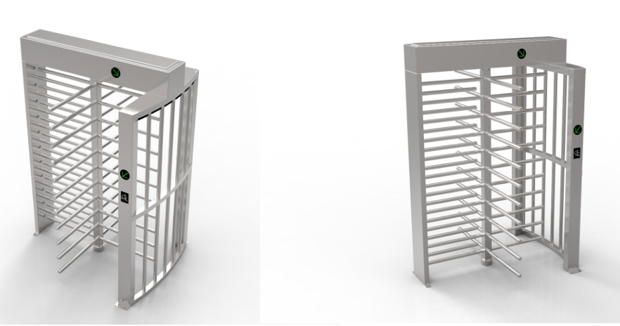 Ворот управления доступом входа двери одиночного канала турникет высоты автоматических полный для проекта безопасностью