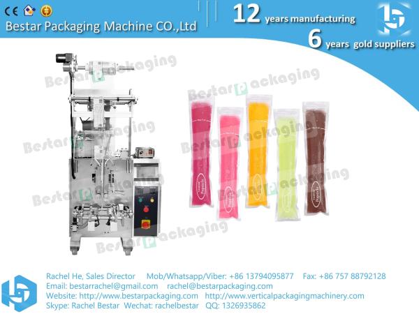 Ice lolly making machine [Bestar] automatic liquid filling packing machine