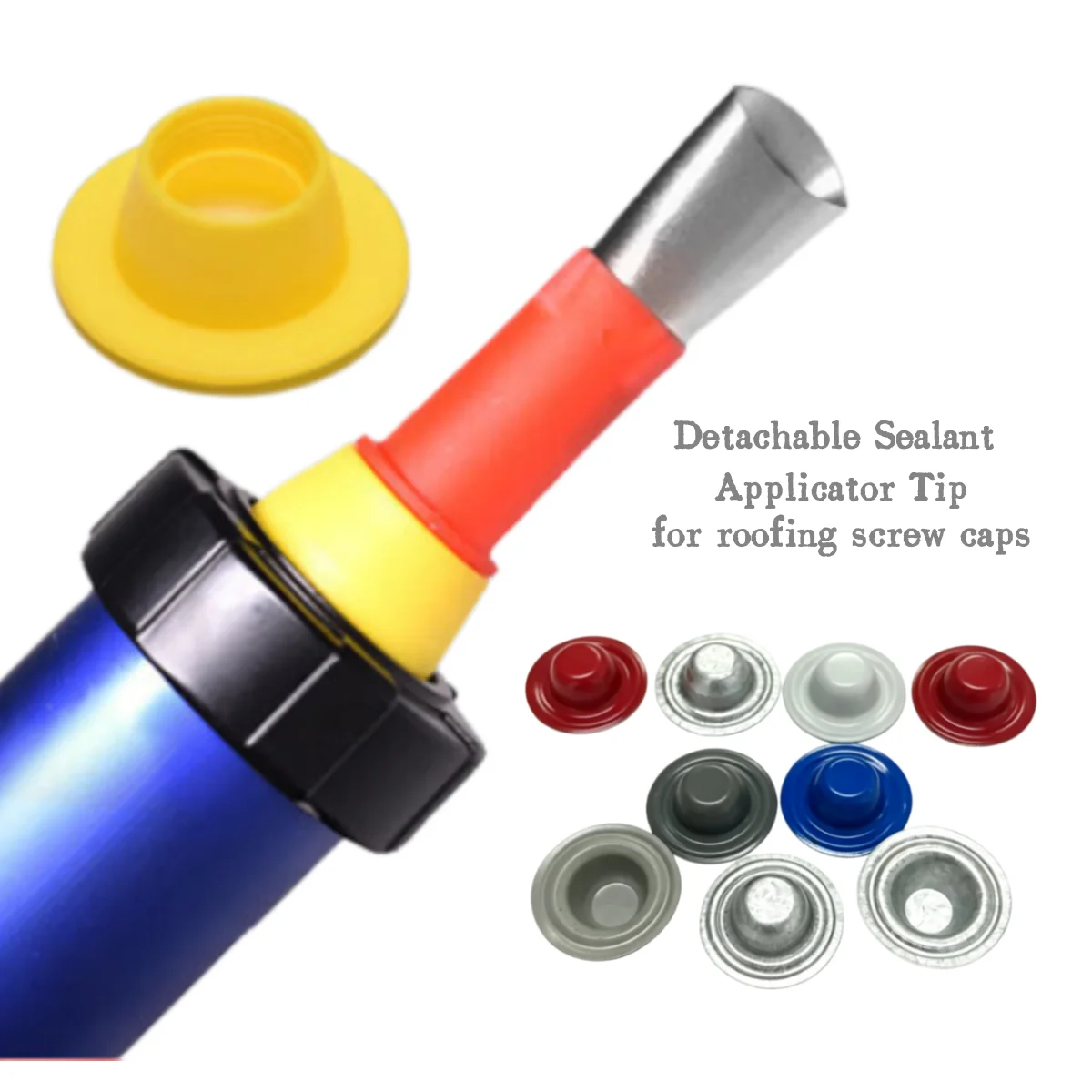 35mm Galvanized Steel Roofing Screw Cap For Roof Screws Used In Roofing Fasteners
