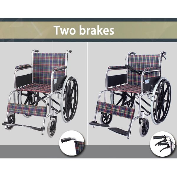 28*89*100cm fauteuil roulant pliable manuel en alliage d'aluminium fauteuil roulant léger sur mesure