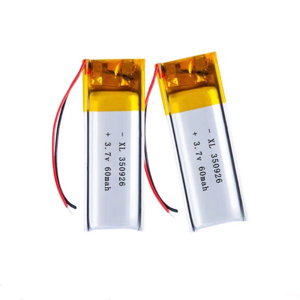 350926 Polymer Lithium Battery 60mAh Smart Bracelet Digital Bluetooth Headset 3.7V Point Reading Pen Lithium Battery
