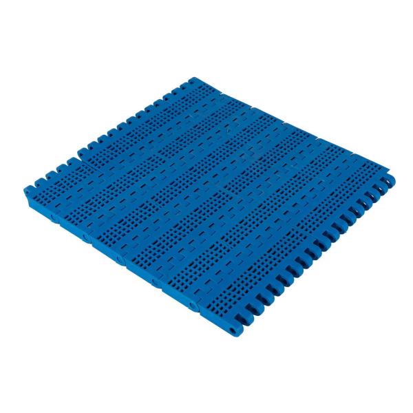 Cinturão transportador de plástico PVC PU Rolha modular de plástico resistente ao desgaste